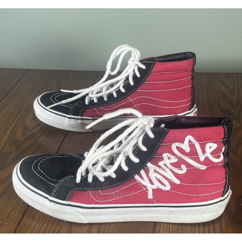 Vans SK8 Hi Slim Love Me X Vans Women's Skate Shoes Size 8.5 Men's 7